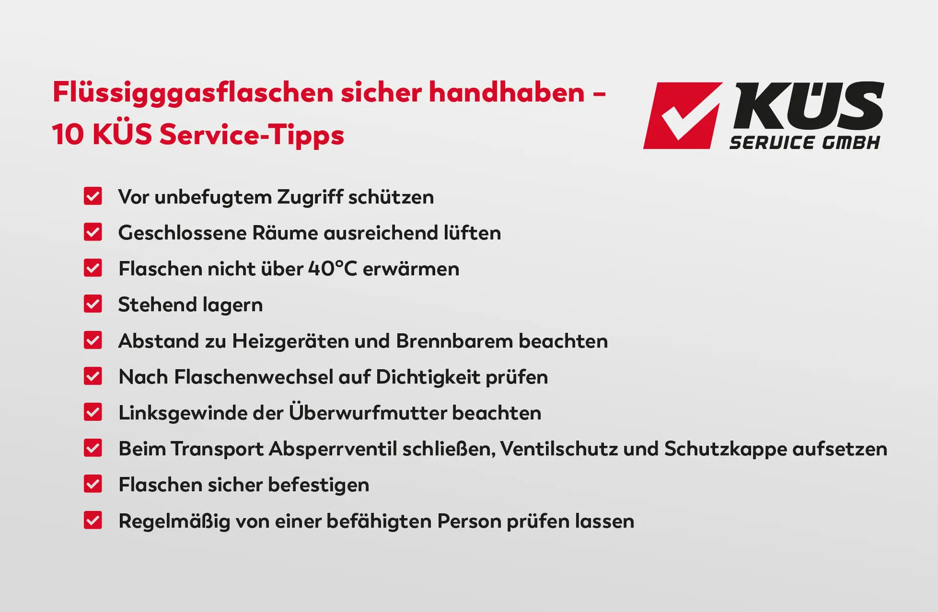 KÜS: Vorsicht mit dem Umgang mit Flüssiggas auf dem Weihnachtsmarkt!